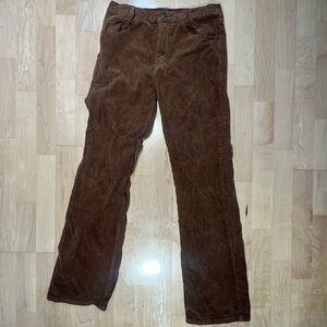 Brandy Melville Brown Corduroy Pants